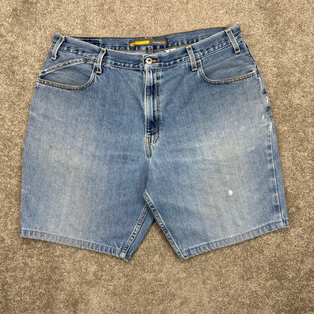 Vintage Y2K Levis SilverTab Baggy Jorts Size 38‎ (Fits 36)